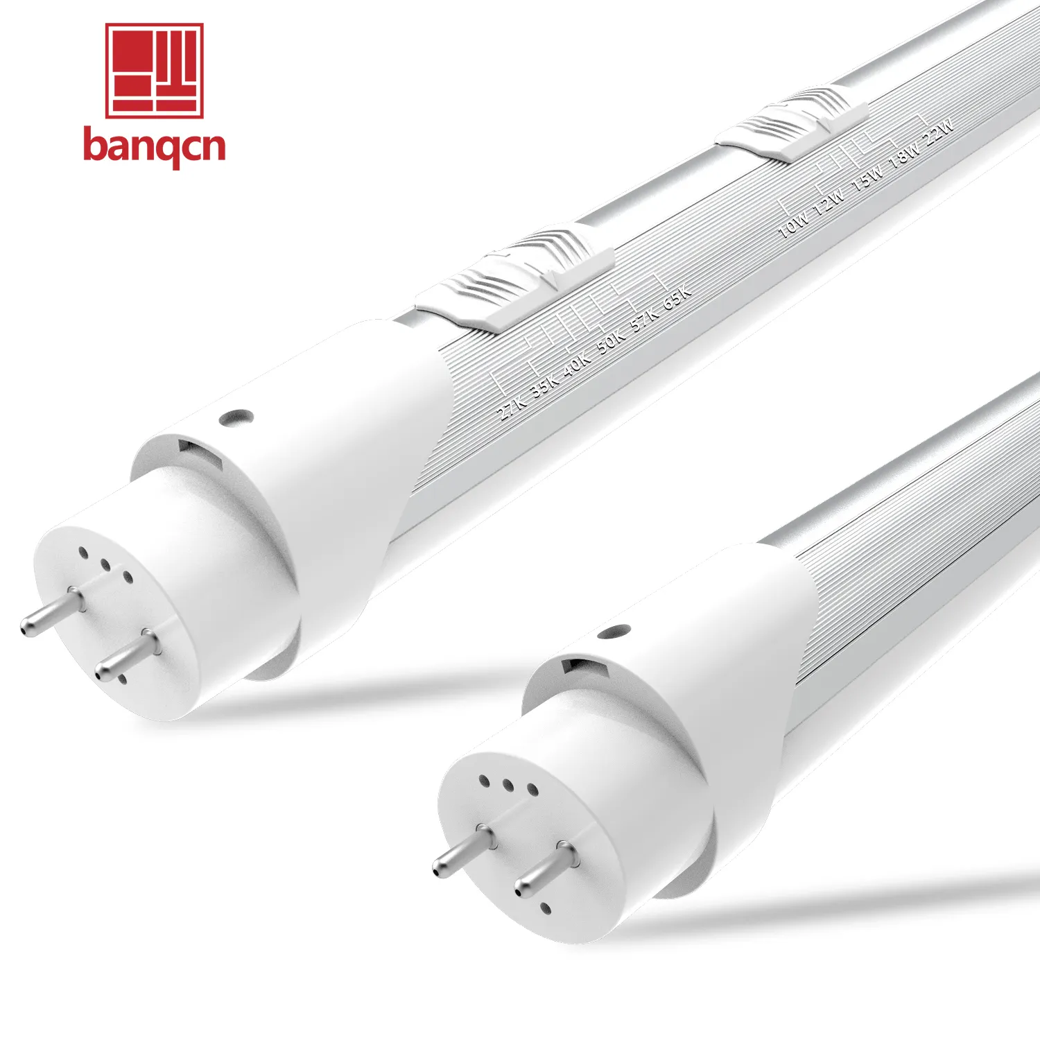 Banqcn Offre Spéciale t8 led tube 10W 12W 15W 18W 22w éclairage intérieur aluminium led tube lumière oem 120cm 150cm 4ft 6cct