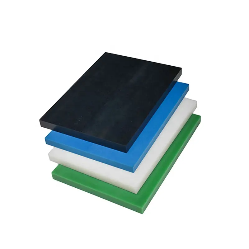 Placa de plástico HDPE para corte, plástico de ingeniería, 10mm de espesor