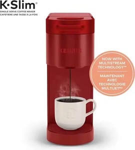 手頃な価格の取引シングルサーブKカップポッドコーヒーブリューワー、キューリグK-ミニプラス、6〜12オンス。