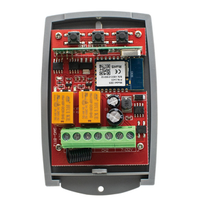Universal WLAN 2-Kanal Tor Garagentor Fernbedienung 433MHZ Festcode und Rundcode Empfänger Fernbedienung TUYA Switch - Product Image 1