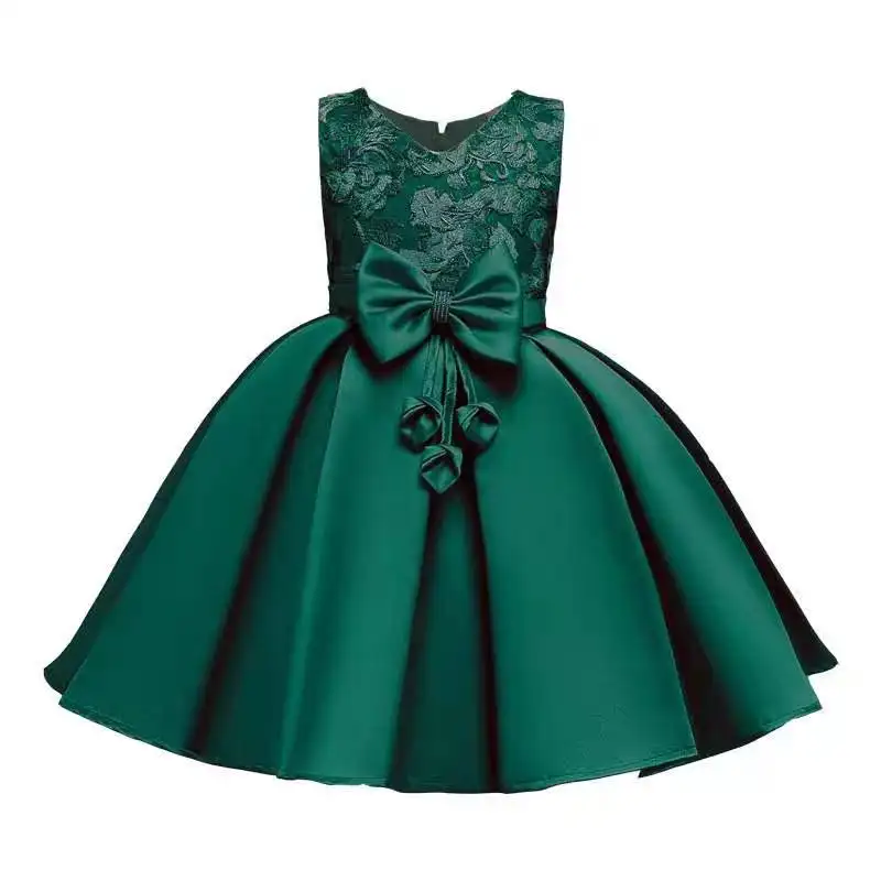 Kmb17 vestido para meninas, vestido de festa para meninas; vestidos infantis para casamento, aniversário; vestido de criança com laço; vestidos; crianças de 3-10 anos; vestido tutu