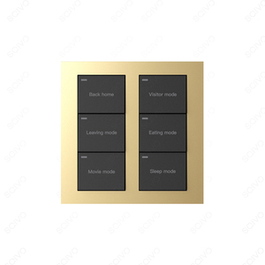 SQIVO Zigbee 2024 akıllı ev uzaktan kumanda kablosuz sahne anahtarı özelleştirilebilir DIY 12 sahne denetleyicisi anahtarı - Product Image 6
