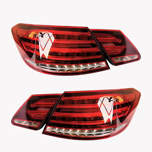 W207 E sınıfı arka ışık için fabrika doğrudan satış 2009-2014 yükseltme yeni stil kırmızı set arka lambalar LED arka lambası - Product Image 4