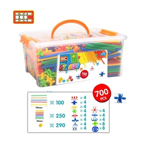 Fabrika doğrudan toptan sınır ötesi 4D yapı taşları Unisex eğitici saman oyuncaklar bebekler için yaş 5 7 DIY Model ölçeği 1:32 - Product Image 3