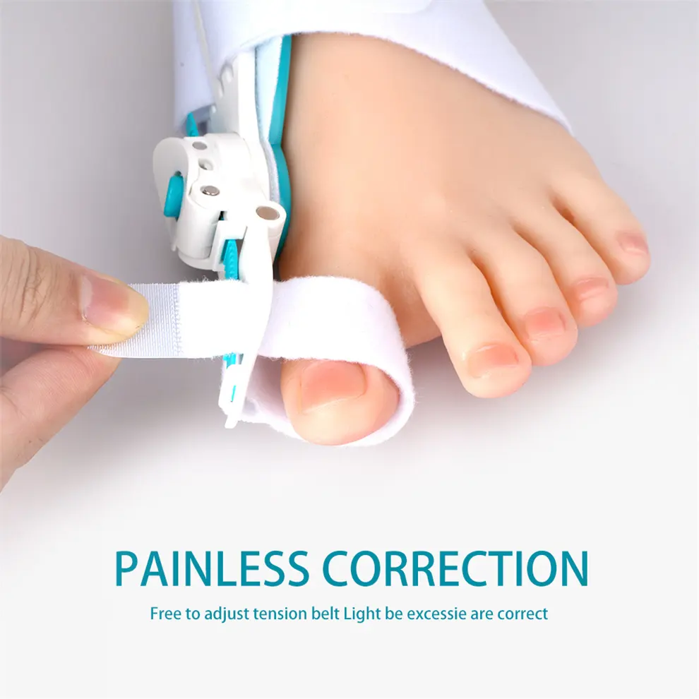 Nhà máy OEM có thể điều chỉnh ngón chân tách nẹp hallux valgus chỉnh hình ngón chân bunion Corrector Toe chỉnh