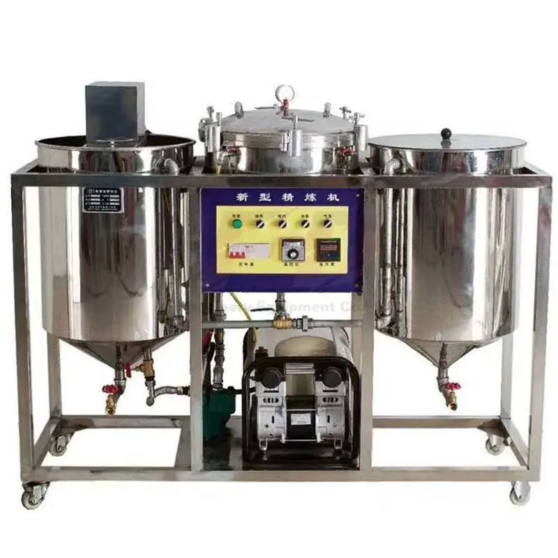 sunflower soybean peanut cooking sesame groundnut oil refining machine production line