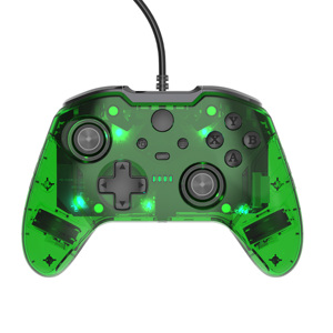 Kablolu denetleyici Xbox serisi X S konsol oyun Controle Xbox One Slim PC Gamepad ile kulaklık jakı - Product Image 5