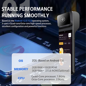 Android 13,0 POS терминал захвата подписи Android SDK разработка мультивалютный Z92 - Product Image 2