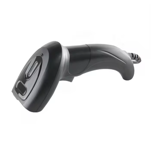 Escáner de código de barras de mano con cable al por mayor 1D 2D QR lector de código de barras de escaneo continuo para tienda POS supermercado - Product Image 1