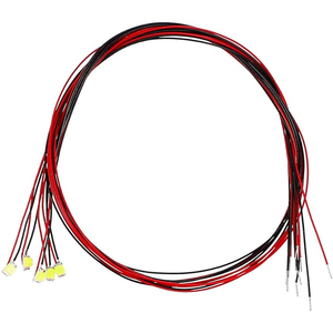 0201 0402 0603 0805 1206 <strong>LED</strong> with Lead Cable for Model Train RGB DC <strong>3V</strong> 5V 9V 12V Full Color Warm <strong>White</strong> 22 24 26awg Toy Model 75 - Product Image 1