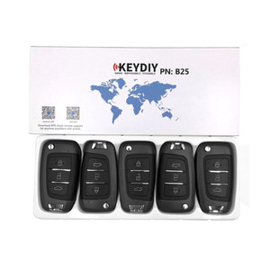 รีโมทคอนโทรลแบบสากลคีย์ B25 DIY 3ปุ่มรีโมทคอนโทรล KD เครื่อง keydiy ปุ่ม B25-3ภาษาอังกฤษ - Product Image 4
