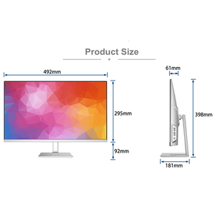 24 "כל אחד המשחקים <span class=keywords><strong>PC</strong></span> <span class=keywords><strong>diy</strong></span> <span class=keywords><strong>aio</strong></span> שולחן שולחן עבודה מלא hd comput מחשב שולחני