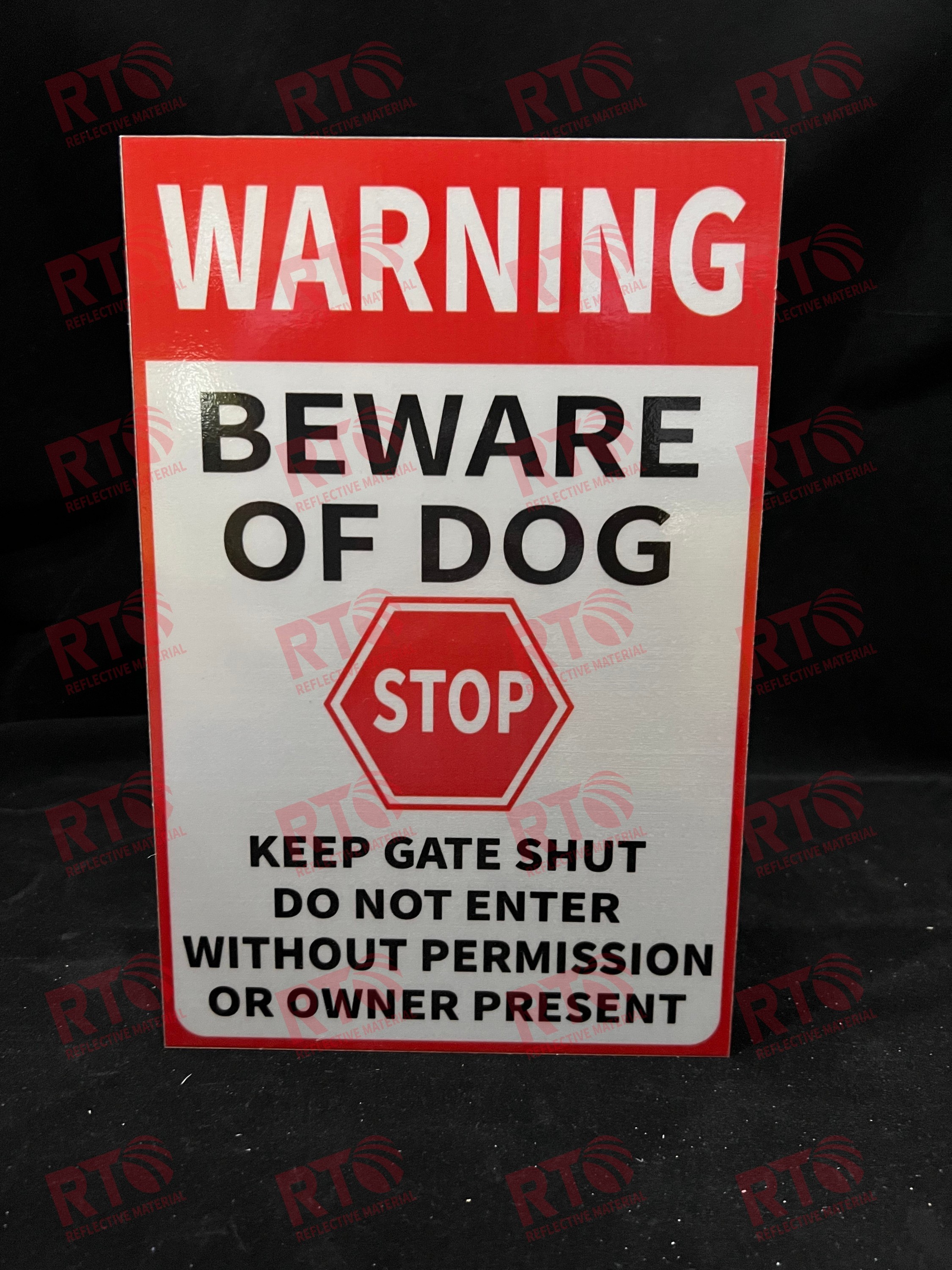 BEAWARE OF DOG