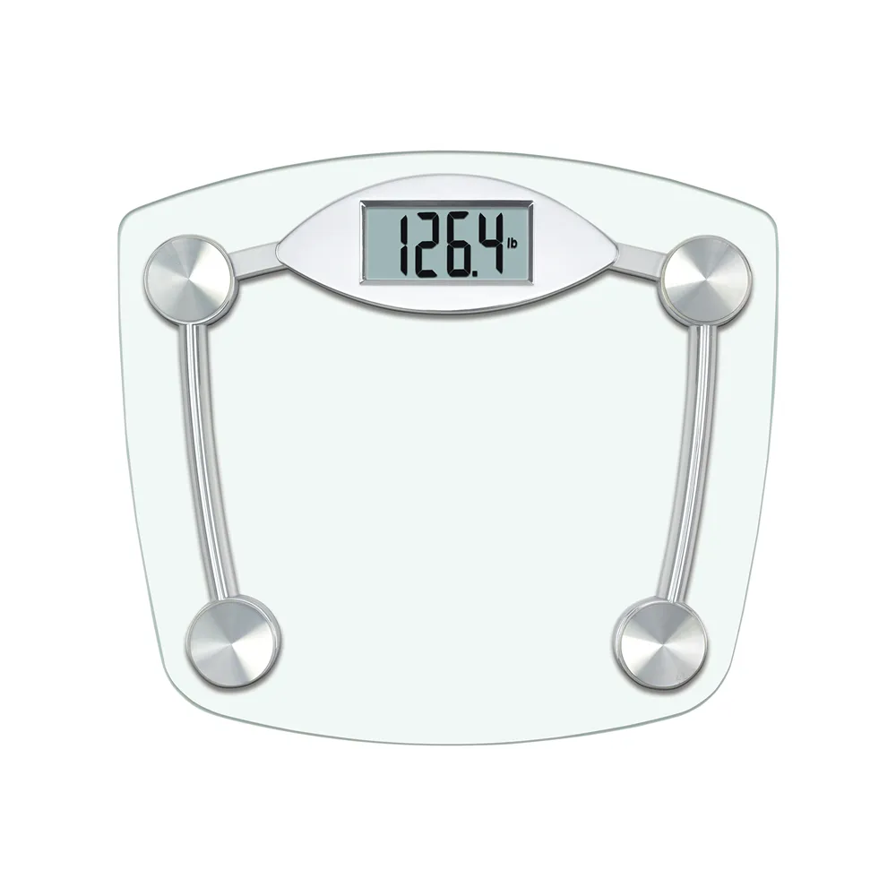 Balança de peso pessoal e barata, balança eletrônica digital para banheiro, para peso, de vidro