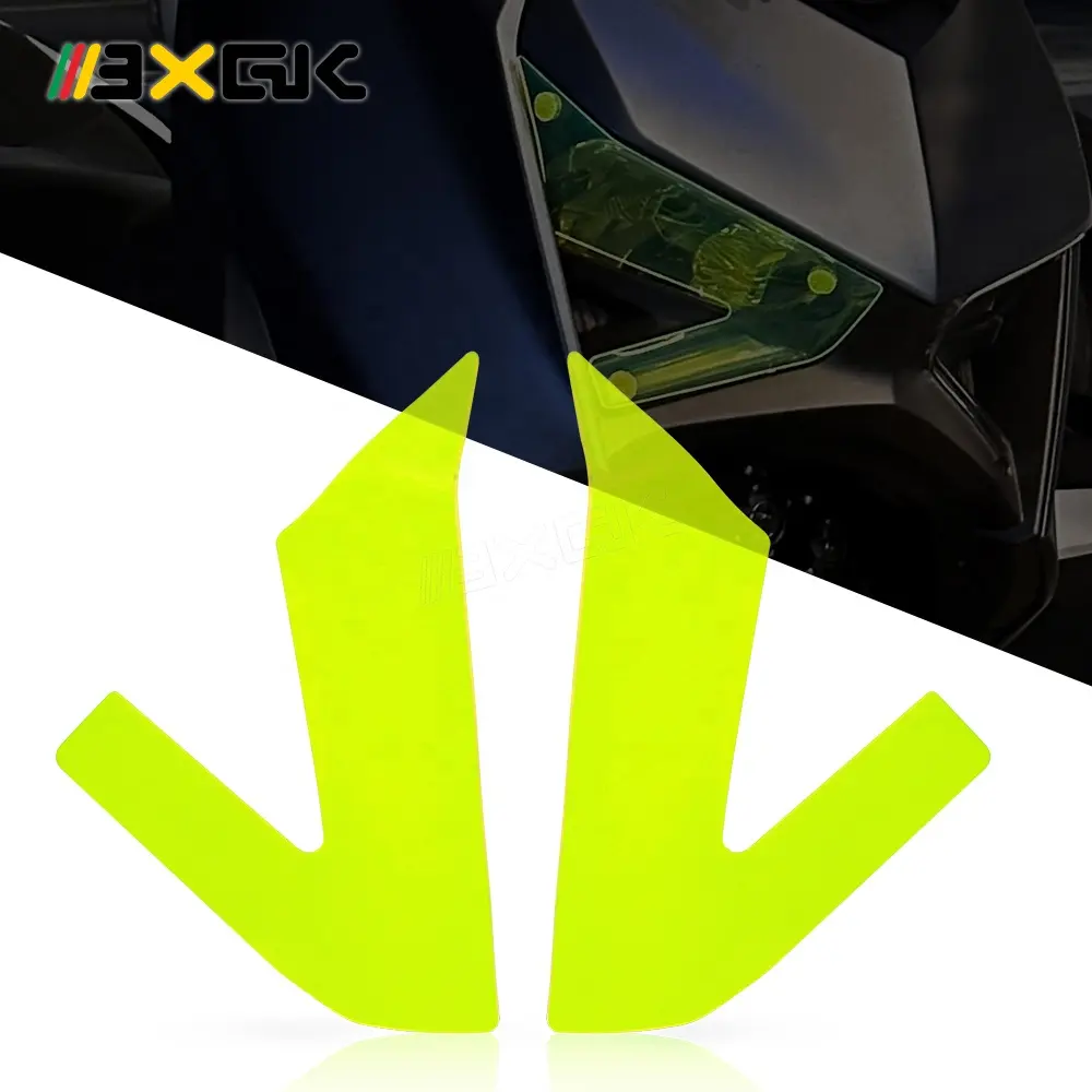Para Yamaha X Max300 Xmax 300 X Max 300 XMAX300 2023 Motocicleta Farol Capa Protetora Tela Acrílica Luz Protetor