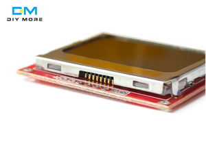 Módulo de pantalla LCD, adaptador de retroiluminación Blanco/azul, PCB 84x48 84x84 para Nokia 5110, pantalla para Arduino