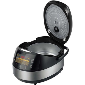 Fornello di riso elettrico con capacità di 5 litri con 15 programmi di cottura, controllo digitale, riscaldamento automatico, Multicooker in acciaio inossidabile - Product Image 3