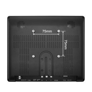 Monitor LCD Industrial de 10 pulgadas Resolución de pantalla de 10 "800x600 Compatible con entrada VGA BNC AV para pantalla de seguridad industrial