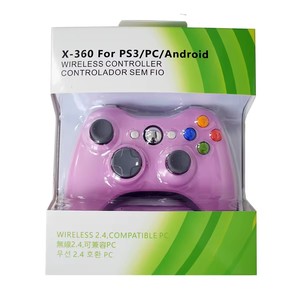 Xboxes用2.4Gワイヤレスゲームパッド360ジョイスティックハンドルコントローラージョイパッドリモートPCレシーバーゲーミングマネット用 - Product Image 6