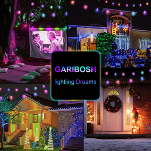 US 31ft <strong>Multi</strong> <strong>Color</strong> Christmas <strong>Lights</strong> Rgb Led Pixel <strong>String</strong> <strong>Light</strong> ST38 Bulb Waterproof Led Curtain <strong>String</strong> <strong>Light</strong> - Product Image 3