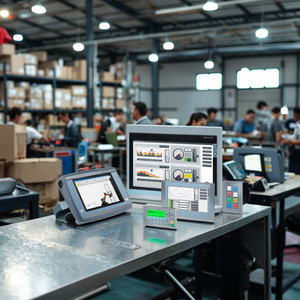 Nuovo pannello originale 6 av6371-1cf07-5ax0 PLC schermo di visualizzazione Software HMI per pezzi industriali interfacce macchina umana magazzino - Product Image 5