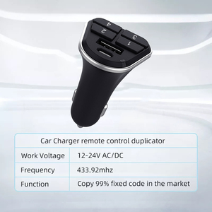 4 Tasten Fixed Code Remote Duplica tor für Garagentor Auto ladegerät Fernbedienung