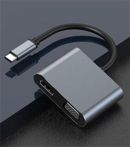 Concentrador de ordenador portátil tipo C a and A y HTadapter adapter adaptador de 4 puertos USB2.0 3,0 4 en 1 - Product Image 3