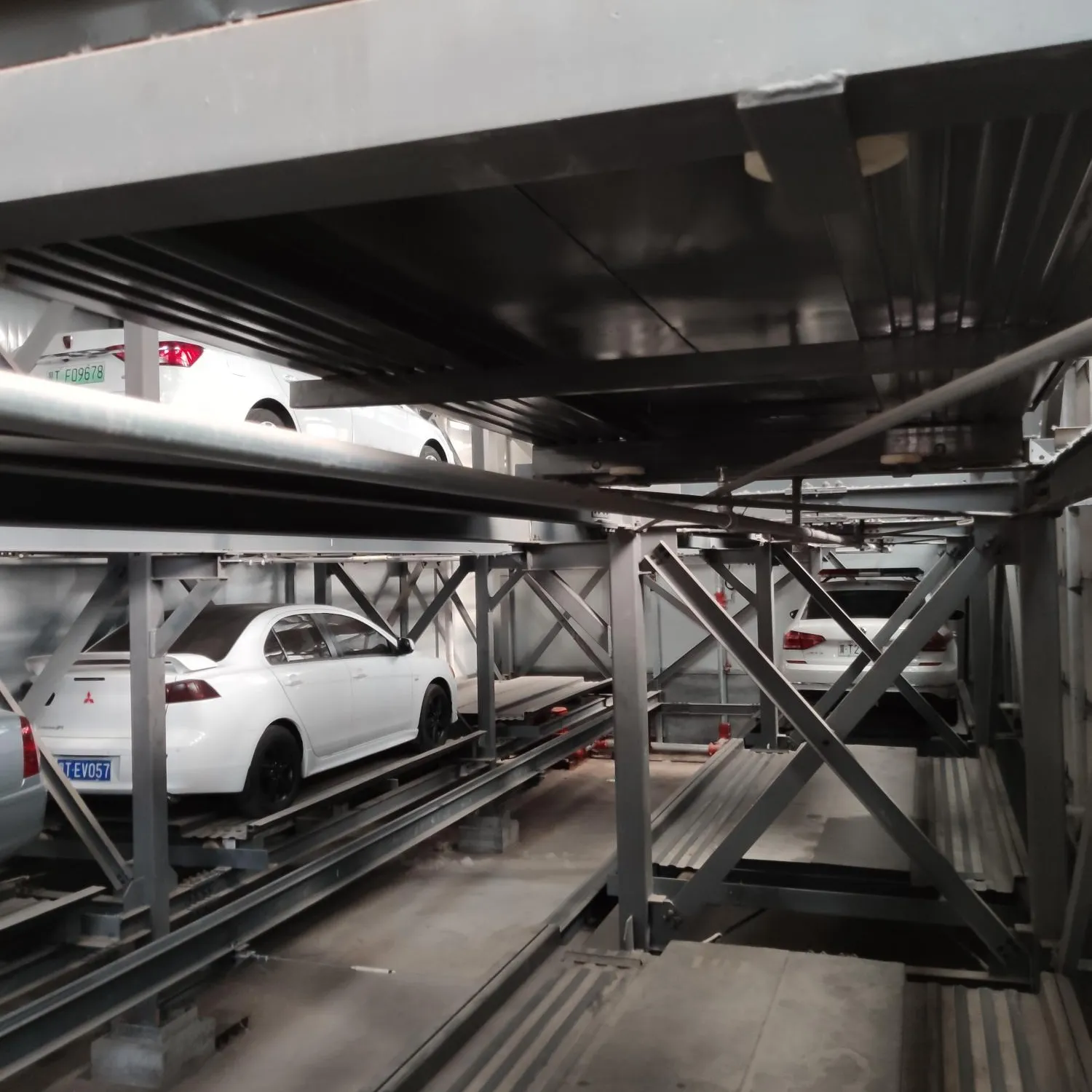 De Plantas coche Parque levantar automatizado sistema deslizante para el estacionamiento de coches, CE, ISO