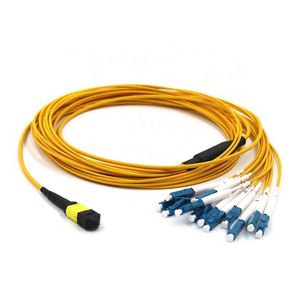 Cable de conexión de cable troncal de fibra MPO MTP con conector/LC/SC para WiFi POE IP TCP Networks Breakout Assembly - Product Image 2