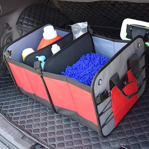 自動車SUV車両トランク用ポリプロピレンマルチポケットカーゴトランク収納オーガナイザー - Product Image 6