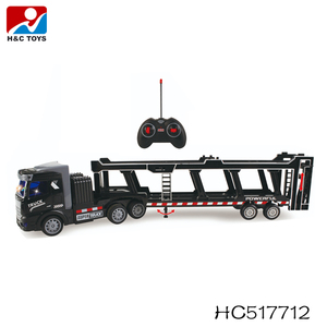 Yüksek kalite 1:48 ölçekli RC modeli 4CH uzaktan kumanda Metal römork konteyner kamyon şarj hobi fonksiyonu içerir - Product Image 6