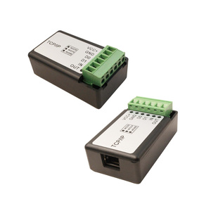 Wiegand signal to Ethernet TCP/IP Transmission signal Data Converter with LED and Buzzer <strong>Input</strong> for Access Control and IOT