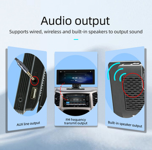 10,26 "Android 13 Autoradio Display Portable Carplay Android Auto 4 + 64G/2 + 32G GPS WIFI BT FM Radio Soporte 1080P Cámara - Product Image 6