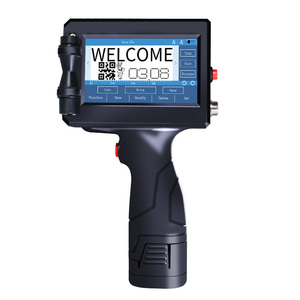 Handheld Tij Tinten strahl drucker Datums codierung maschine Tinten strahl drucker für Hersteller Verfalls datum - Product Image 1