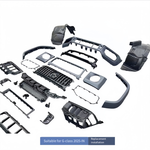 Adatto per l'aggiornamento del Kit paraurti con passaruota del gruppo paraurti anteriore della Mercedes-Benz classe G W465 alla versione G63 AMG - Product Image 4