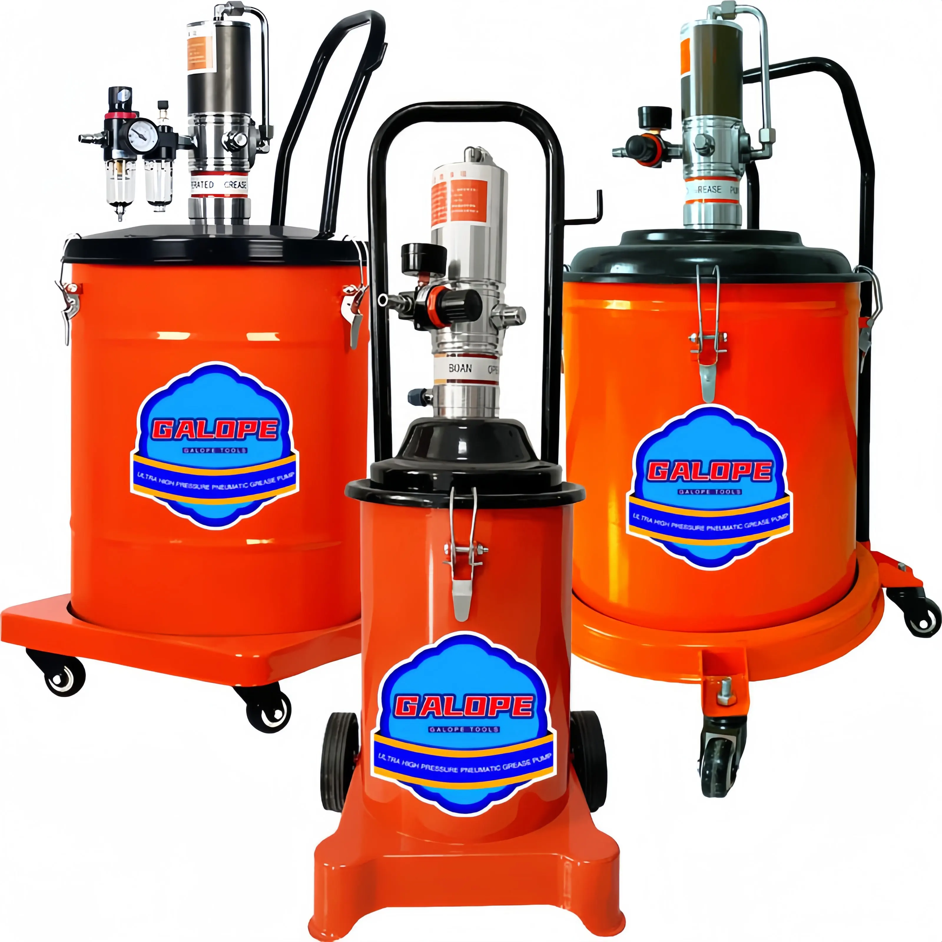 Pabrik OEM Tekanan Tinggi Pneumatik Grease Pump Air Operated Dispenser Air-Ember Grease Pump Auto Grease Pump