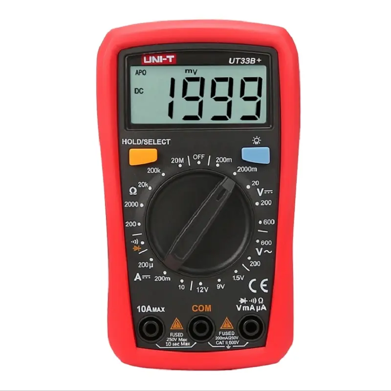 Großhandelspreis UNI-T UT33B+ automatisches antikörnungsdigitalmultimeter tragbares kleines hochpräzises elektrisches Multimeter