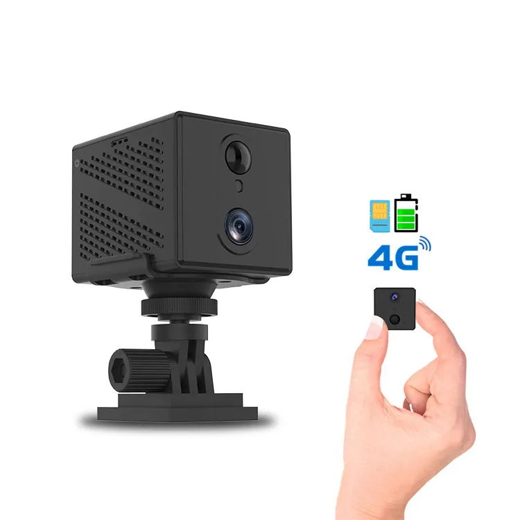 VStarcam 1080p 4G caméra ip support 4G carte SIM 3000mAH faible consommation mini caméra de sécurité sans fil à piles