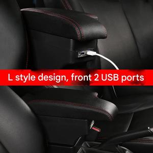2022 BMW Mini Cooper araba koltuk kol desteği saklama kutusu merkezi konsol kupası tutucu kolçak konsol saklama kutusu Mini Cooper araba için - Product Image 3