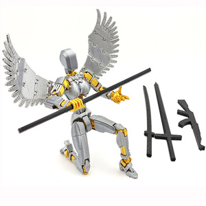 Multi-Jointed Movable Shapeshift Robot 3D Printed Mannequin Dummy Action <strong>Model</strong> Figure Doll Toy for Kids - Product Image 4