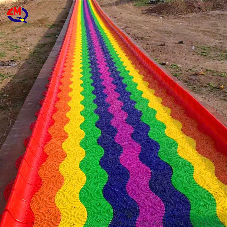 montaña rusa arcoiris
