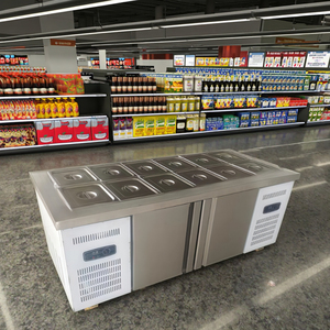 Tự Chứa mở tủ lạnh hệ thống hiển thị mở truy cập thiết kế ướp lạnh khu Tủ đông cơ sở cho <span class=keywords><strong>Grab</strong></span>-<span class=keywords><strong>and</strong></span>-<span class=keywords><strong>Go</strong></span> thực phẩm - Product Image 4