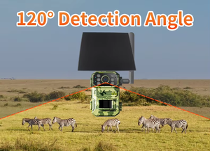 Outdoor 4G HD Wildlife <strong>Camera</strong> <strong>with</strong> 4 Million Remote Infrared Monitoring Night Vision CMOS <strong>Sensor</strong> for Hunting Animal Observation - Product Image 5