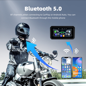 EKIY 6 Inch Motorcycle Carplay Navigation Waterproof Apple Carplay Display Screen Portable Motorcycle <strong>Android</strong> Auto Motor <strong>GPS</strong> - Product Image 5
