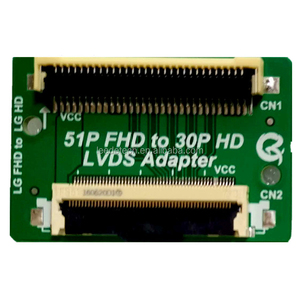 FHD入力HD出力LVDSコンバーターボードSamsungTurn LGLVDSアダプターQK08V1QK08V2 QK0801A QK0802A - Product Image 6