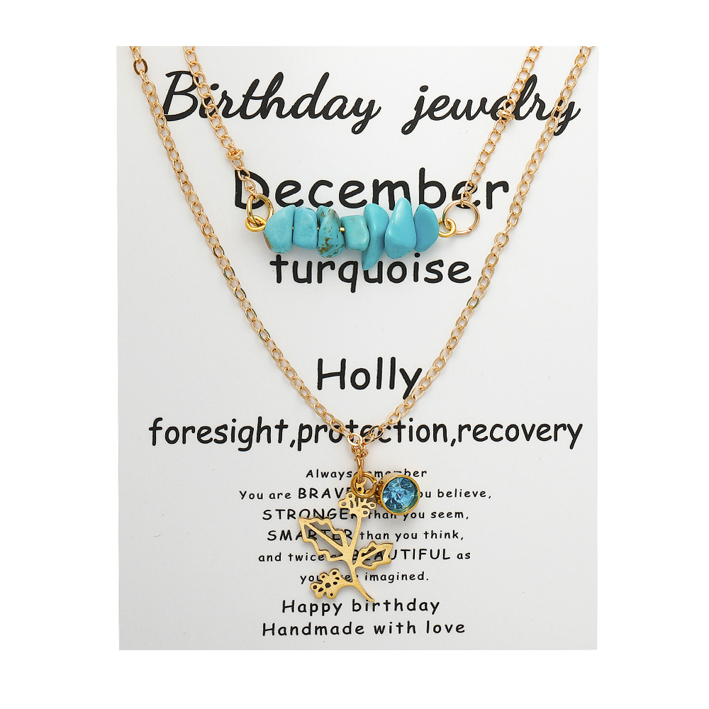 mix-December turquoise