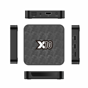 新しいiatv Android TVボックスX10 Android 10 ATV TV Prefix 5G WIFI BT5.0iptvセットトップボックス、大きなデジタル番号BT音声リモコン付き - Product Image 2