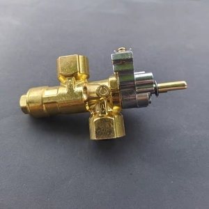 Sıcak satış A12 düşük profilli ticari pirinç alev arızası emniyet valfi gaz sürekli Pilot ile çorba ocak sobalar için Powered - Product Image 5