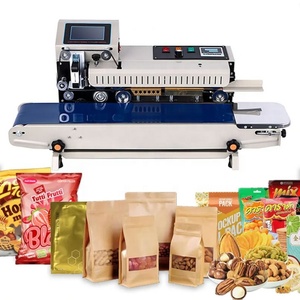 Condition Continuous Bag Sealing Machine Horizontal, Band Sealer with <strong>Coding</strong> - Product Image 1