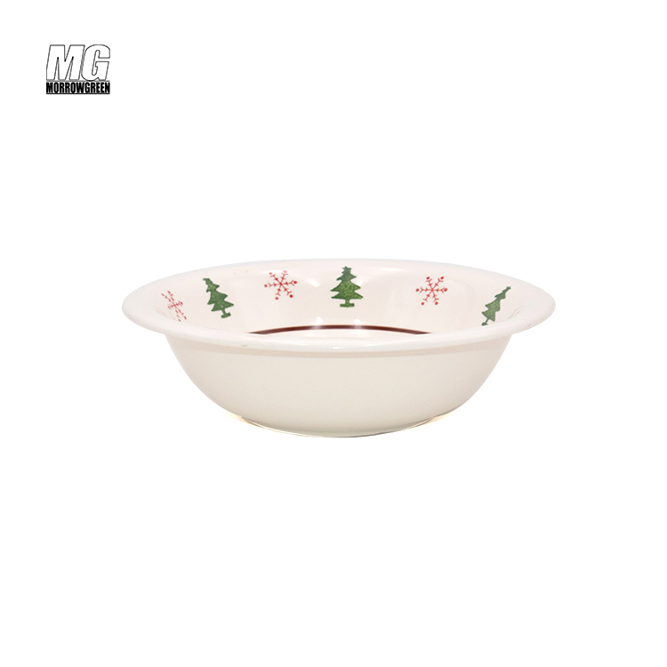 Promotional color ceramic plate sets kitchen restaurants 16PCS stoneware hand painted dinner set ceramic